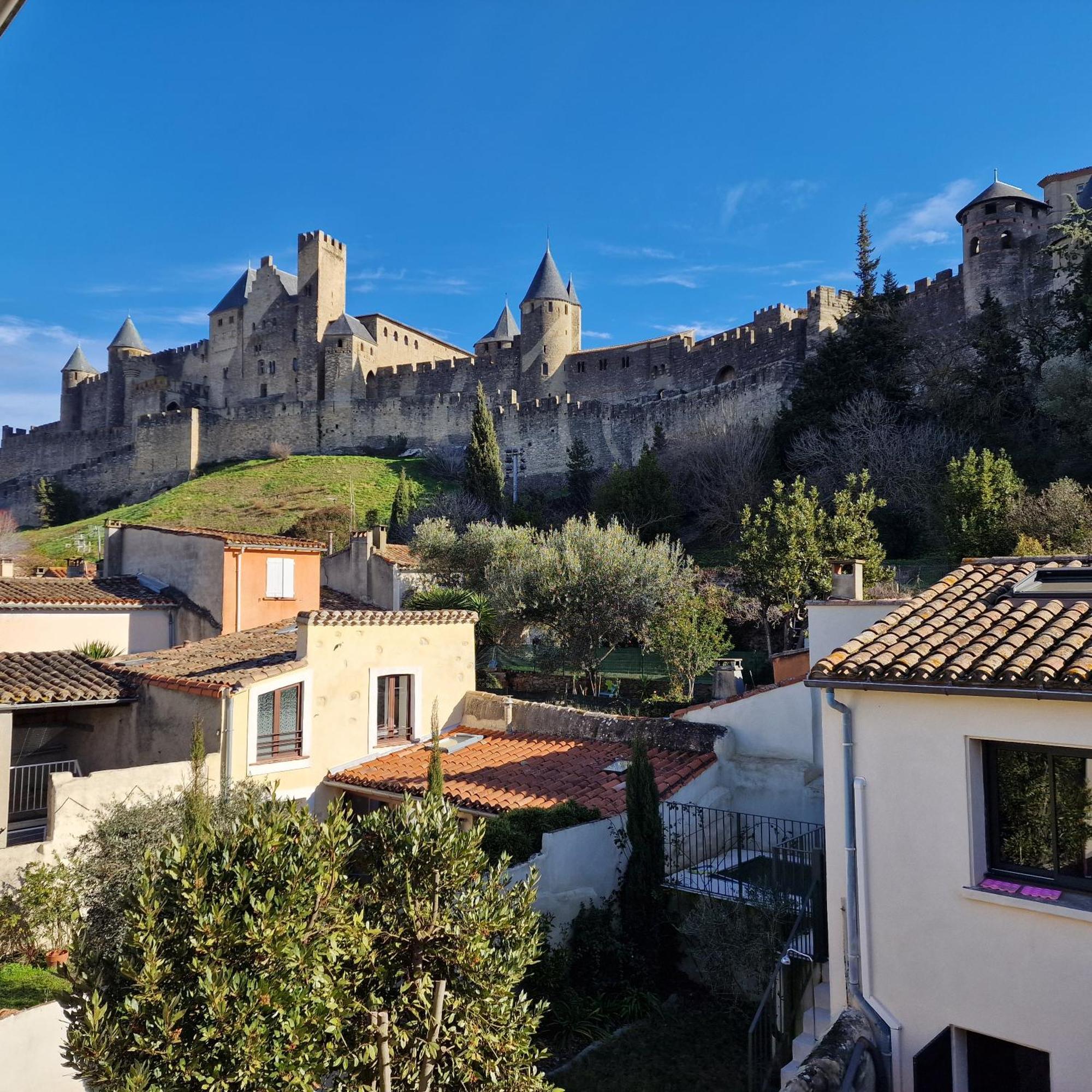 Montez Au Creneau, Face A La Cite Vue Sublime Διαμέρισμα Καρκασόν Εξωτερικό φωτογραφία